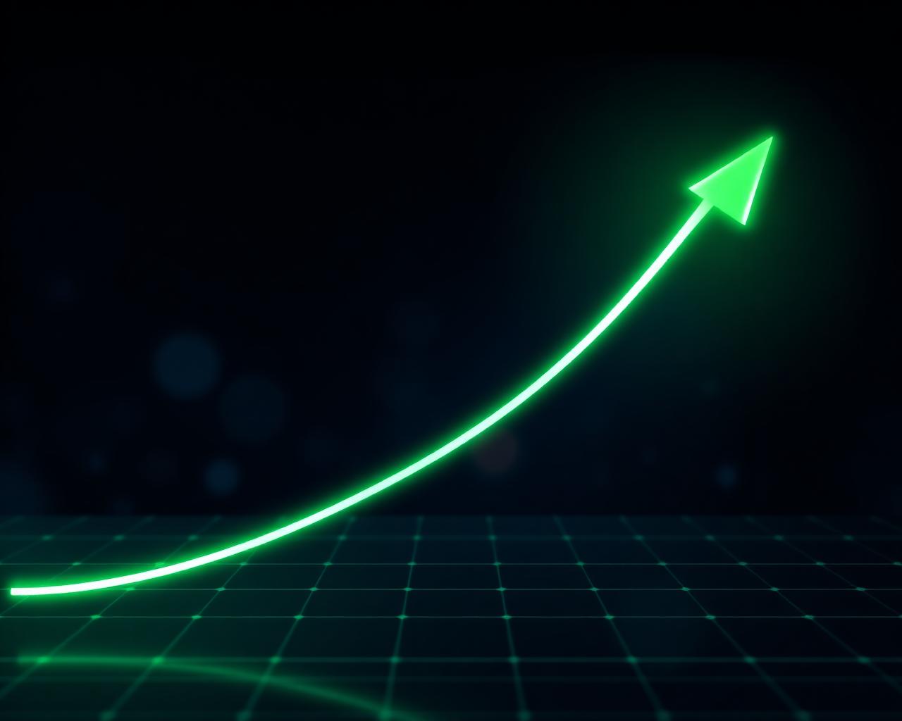 Financial growth chart
